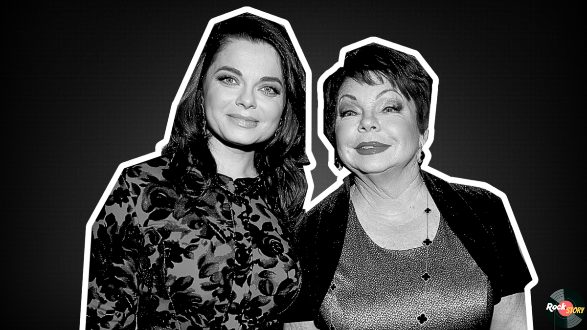 На фотографии: Людмила и Наташа Порывай 