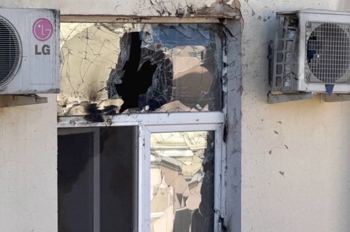    Беспилотники ВСУ снова атаковали здание правительства Белгородской области