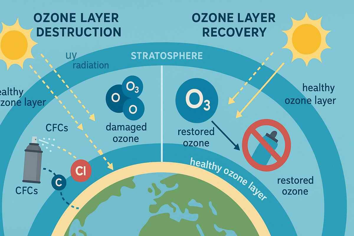 Восстановление озонового слоя: учёные фиксируют позитивные изменения