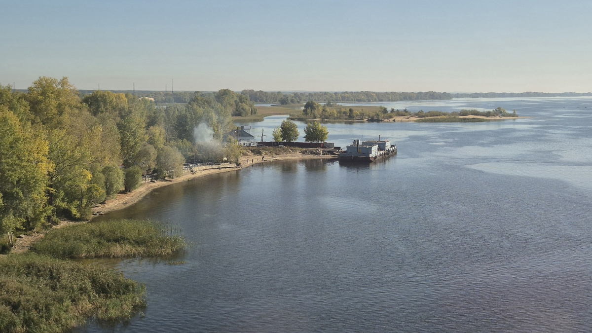 из окна поезда