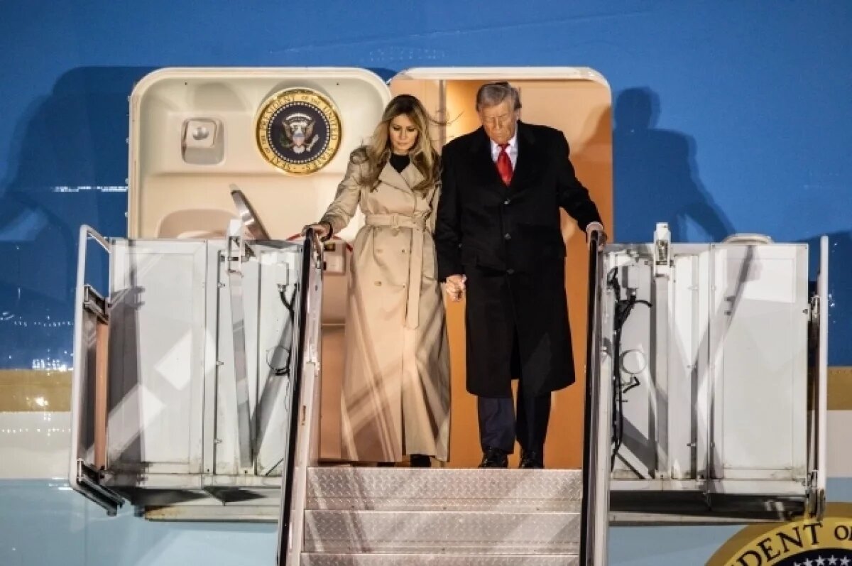    Чета Трампов опоздала на встречу с принцем Уильямом и принцессой Кейт