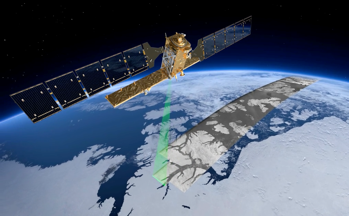 Спутник Sentinel-1. Источник: https://www.esa.int/ESA_Multimedia/Images/2017/02/Sentinel-1_monitoring