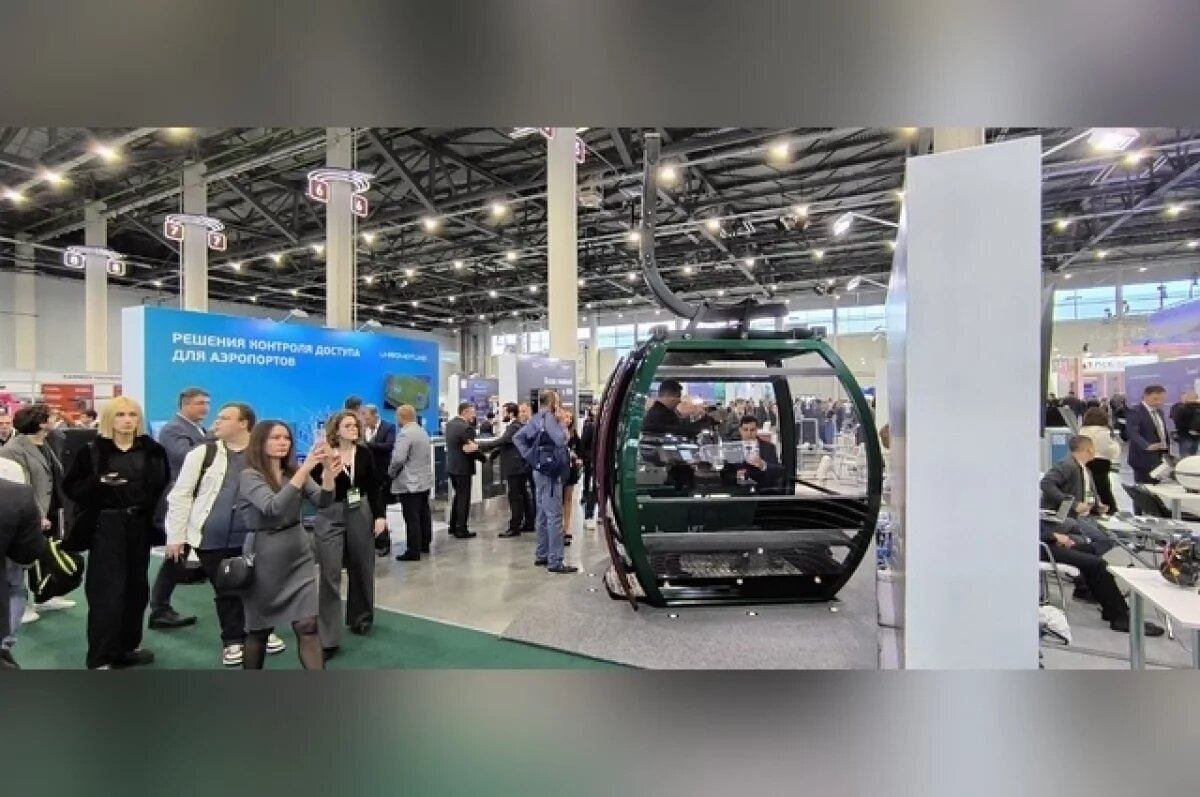    Кабинку будущей канатной дороги «Аэромост» показали на форуме в Казани