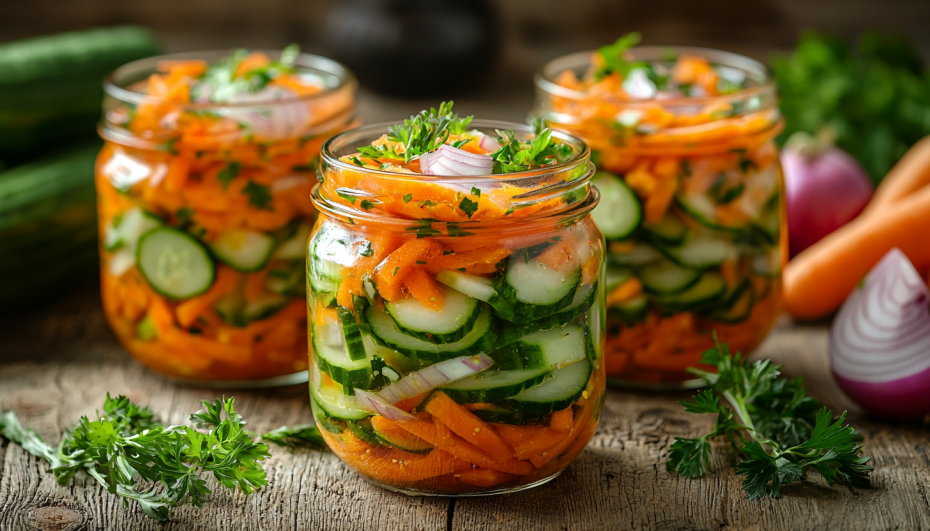 7 вкусных салатов с огурцами на зиму, которые надо готовить прямо сейчас