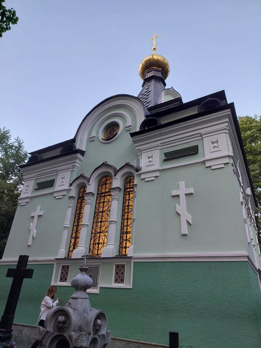 Часовня Ксении блаженной, фото минувшего лета