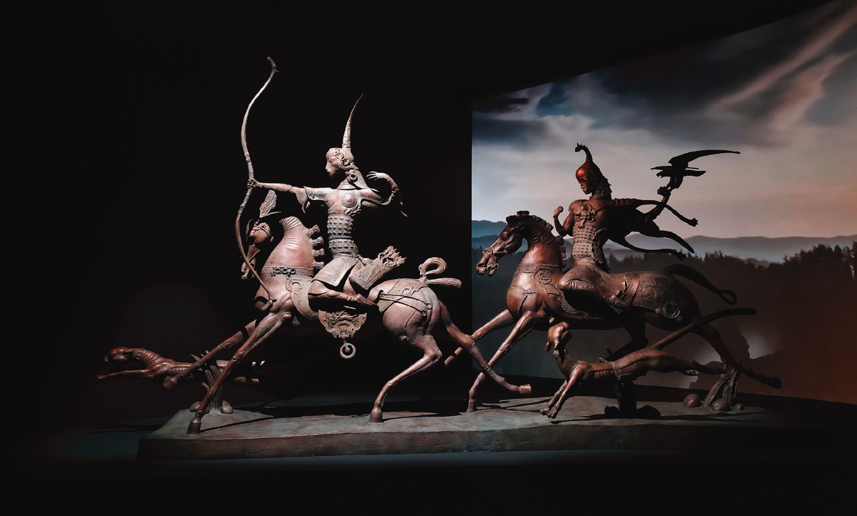 Скульптура «Царская охота»