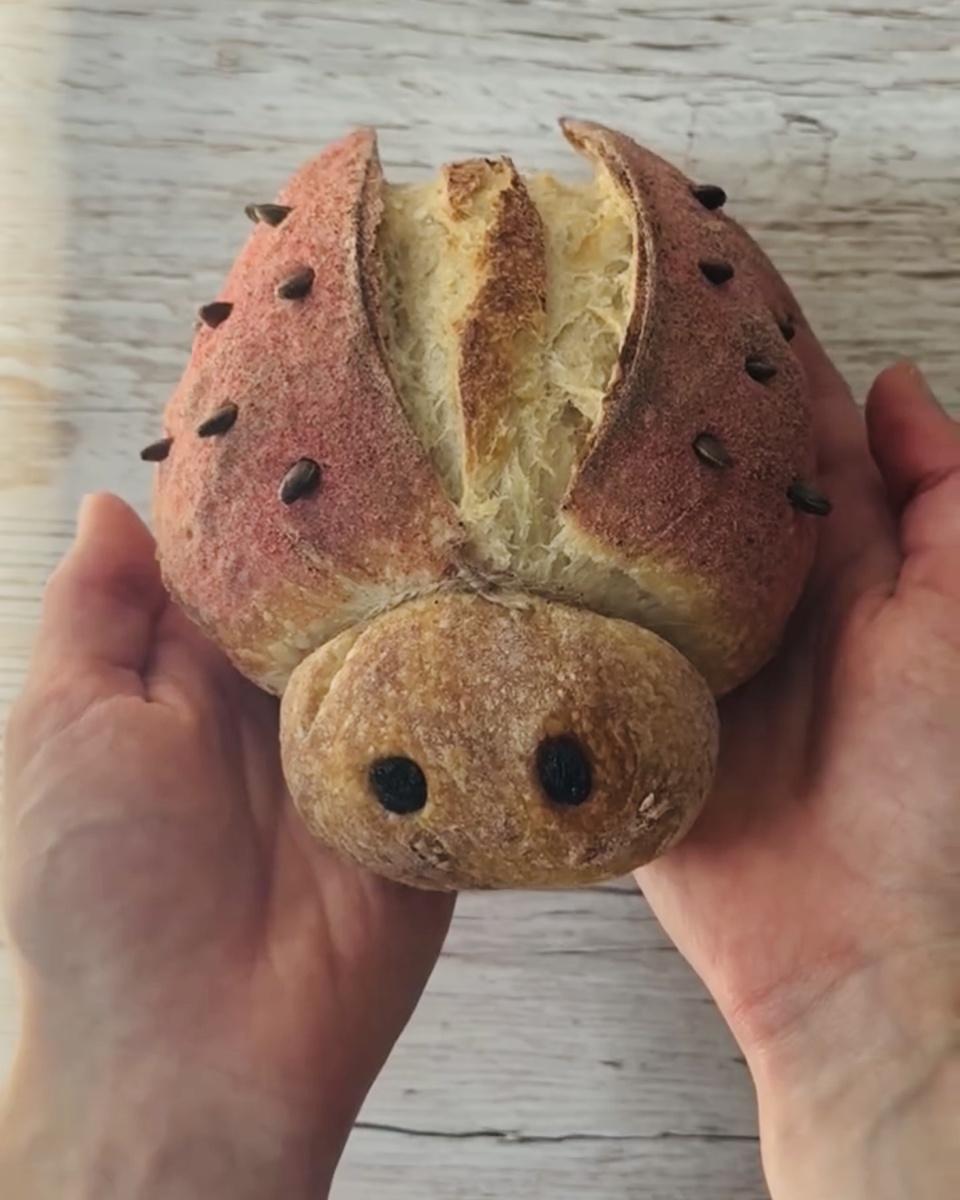 Фото готовой булочки - божья коровка. Не реклама, а источник вдохновения.