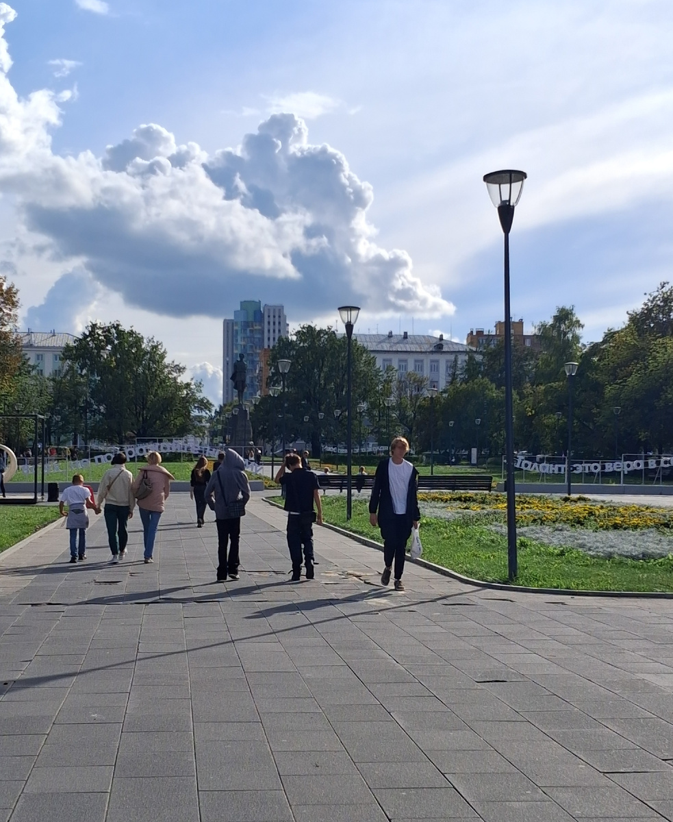 Площадь Горького. Нижний Новгород. Фото автора. 