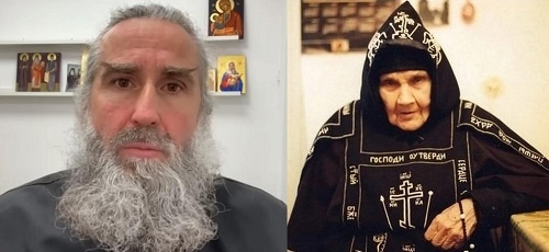 Монах Андроник и схимонахиня Антония