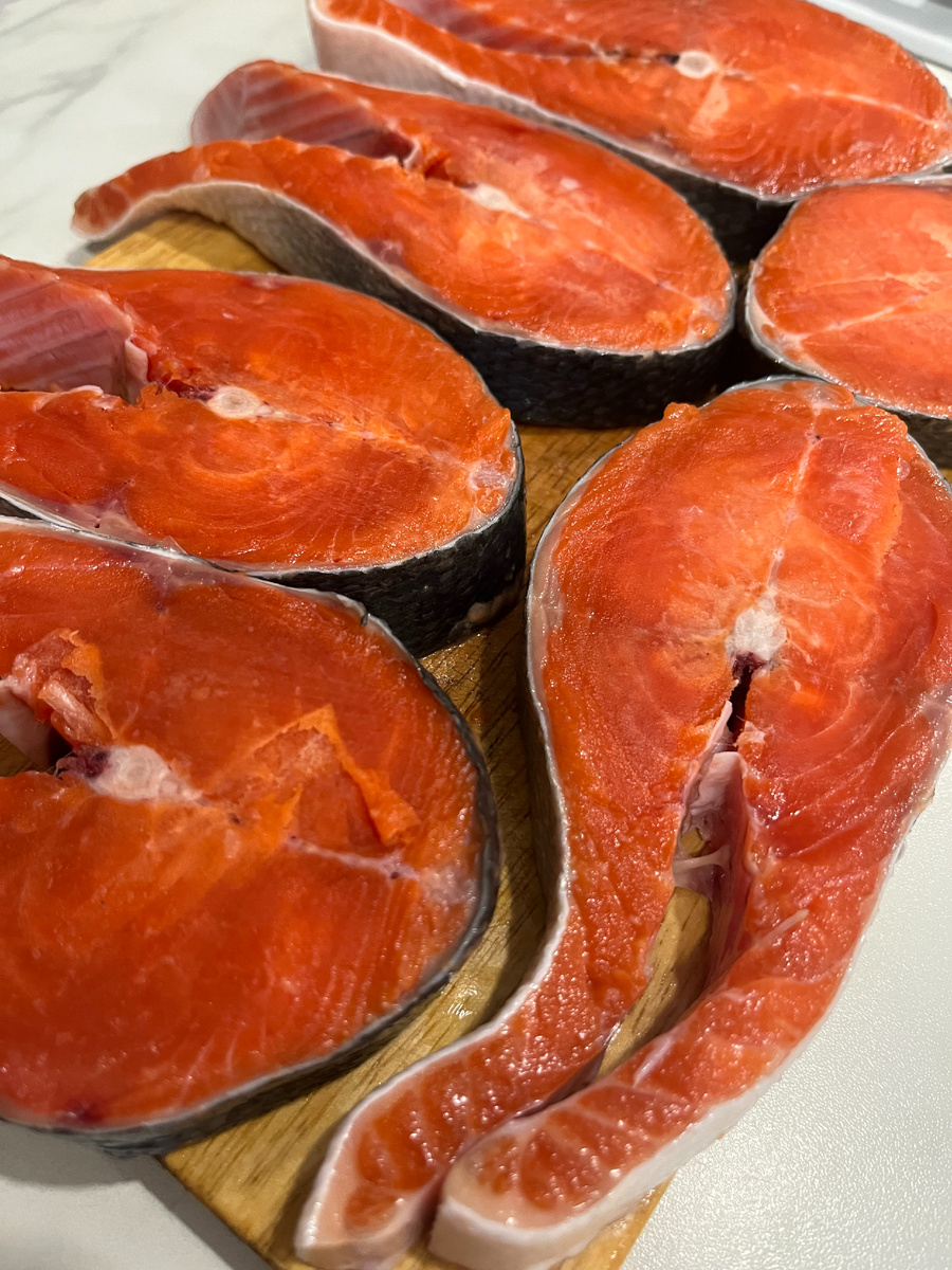 сырой стейк