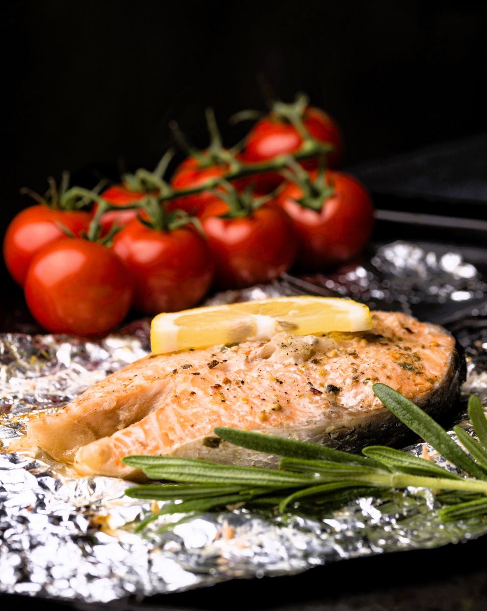 Стейк приготовленный в духовке