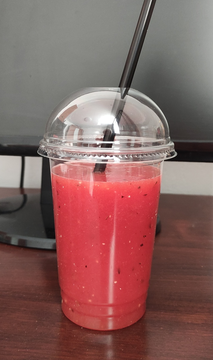 у меня фреш с семечками