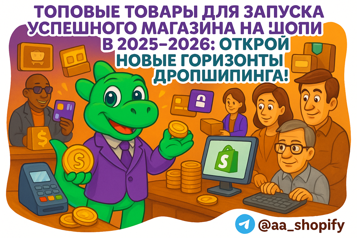    Топовые товары для запуска успешного магазина на Шопифай в 2025-2026: открой новые горизонты дропшиппинга! aa_ecom