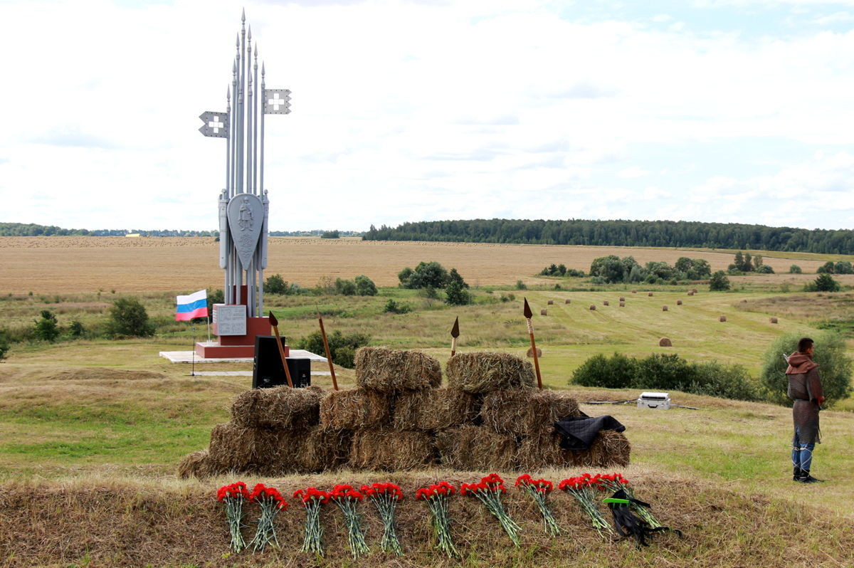 Глебовогородище. Мемориал Битва на Вожею