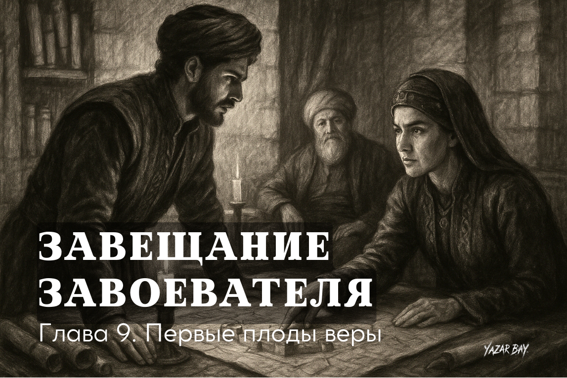 В военном совете в Бурсе Малхун-хатун задает своему пасынку Алаэддину острый тактический вопрос о рискованном плане штурма Никеи. ©Язар Бай