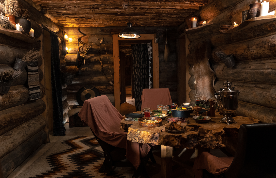 Баня Кочевник в банном спа-комплексе SIBERIA