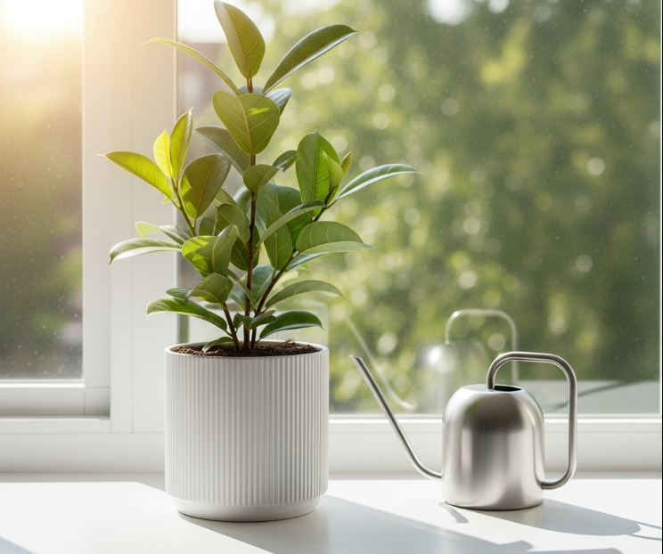 Фикус Бенджамина желтеют и опадают листья, что делать?