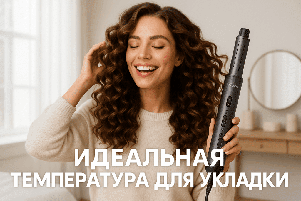   Температура для укладки волос: тест-драйв режимов (чтобы не спалить) TELZEN