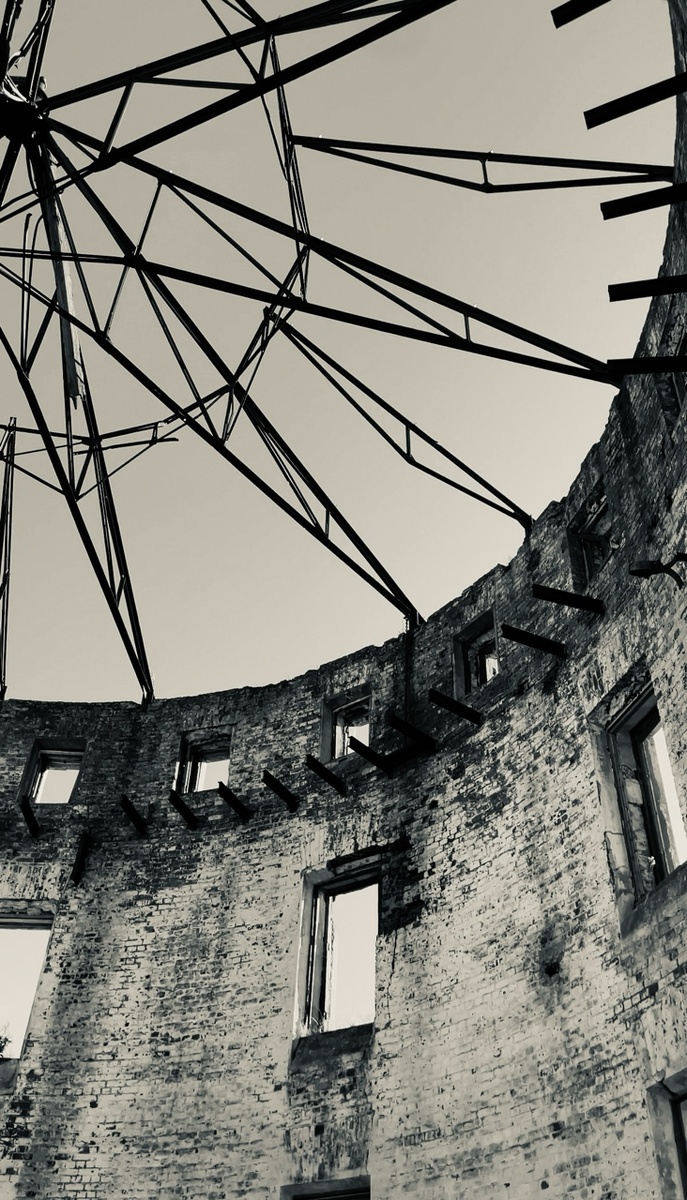 Металлический каркас крыши