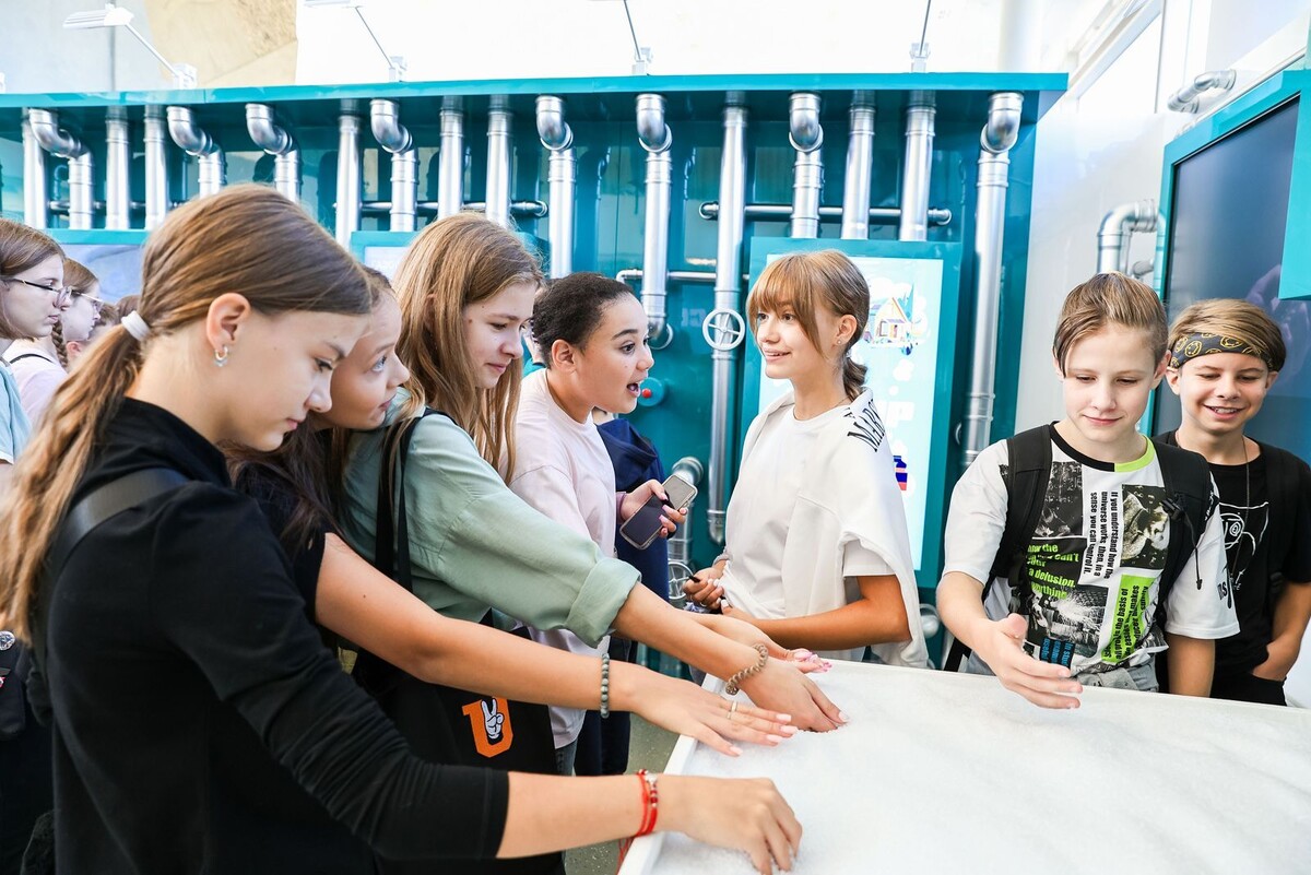    В Московском дворце пионеров открыли интерактивную площадку для юных химиков