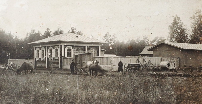 Дом Кубасова М.С. на хуторе.