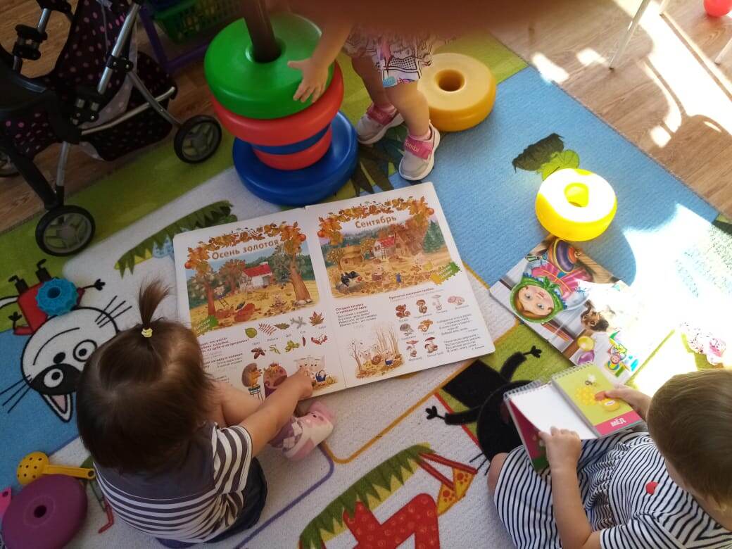 Дочка в детском саду