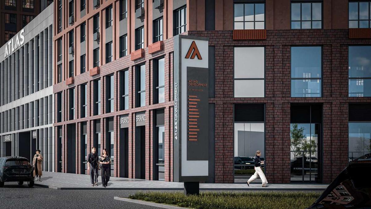 Проект и план застройки ЖК Атлас Визион в Екатеринбурге