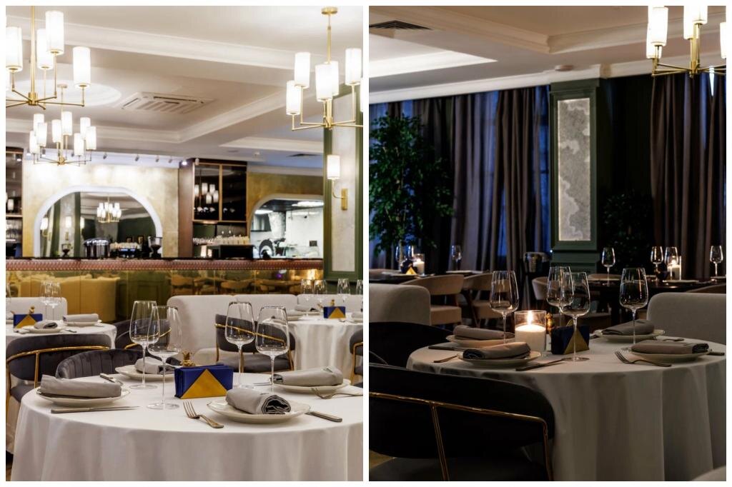 Интерьер ресторана «Наследие»