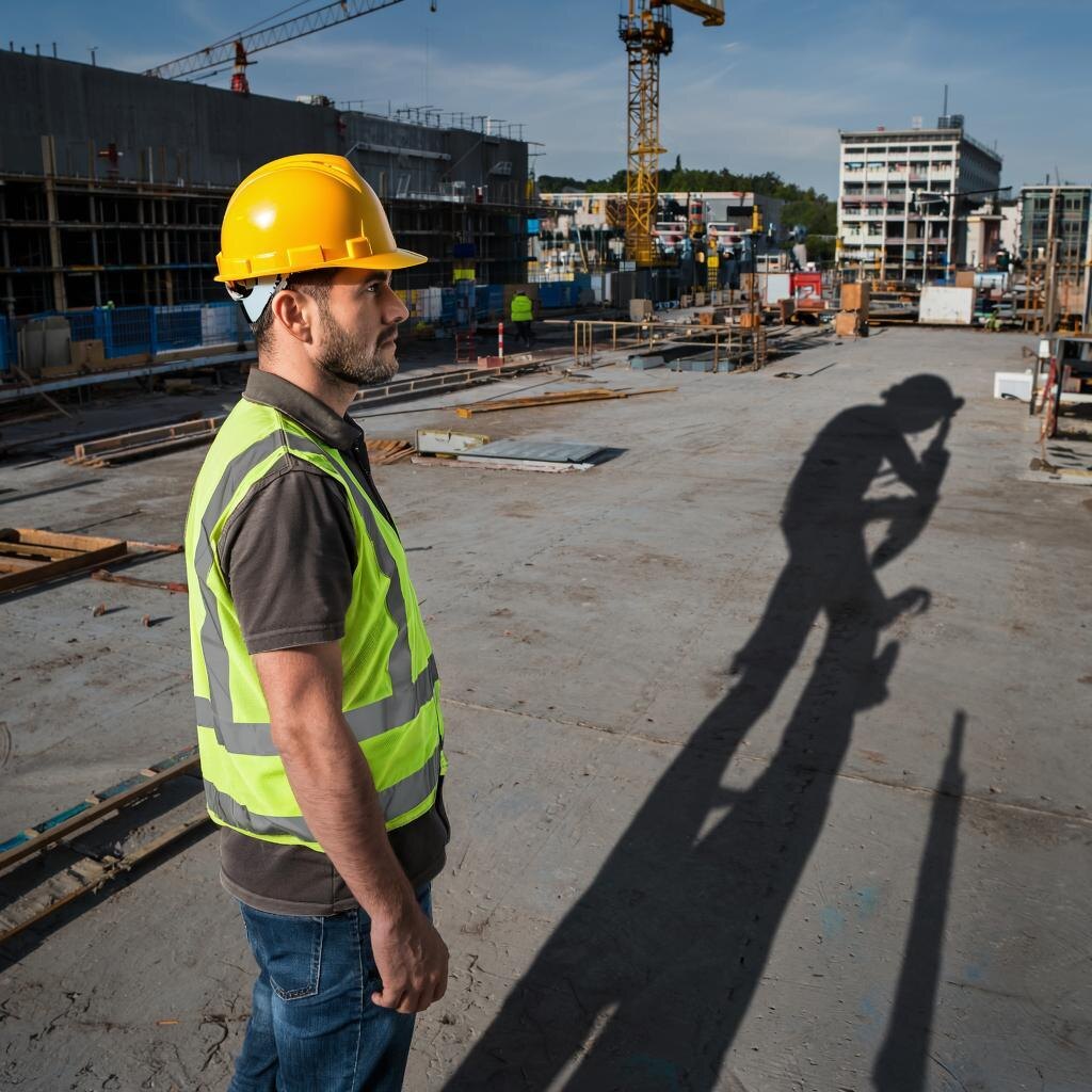 У мкня маленькая сроительная фирма, но тень прошлого остаётся всегда где то рядом