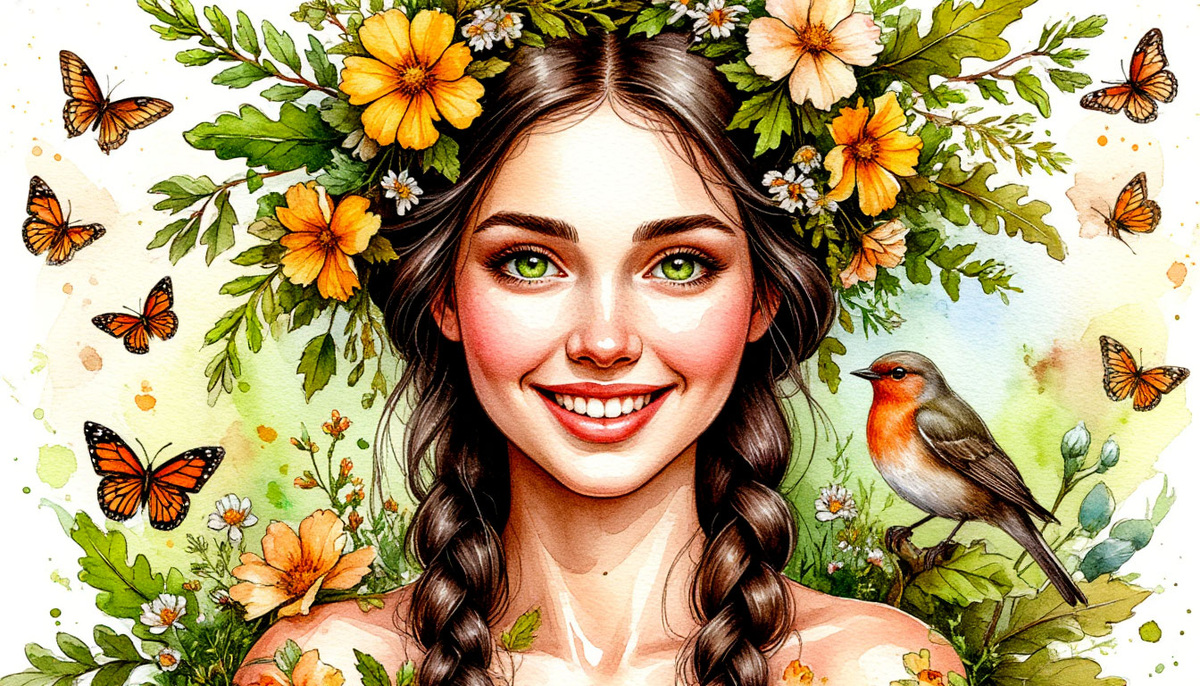 это идеал лесной красоты