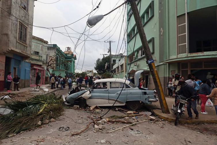Гавана после урагана Милтон, октябрь 2024 год, фото и открытых источников, Куба