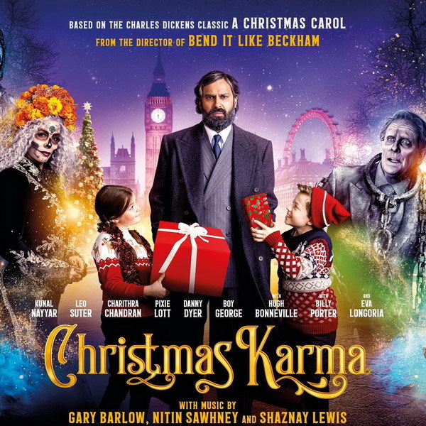     Бой Джордж и Ева Лонгория являются к индийскому Скруджу в трейлере «Рождественской кармы»