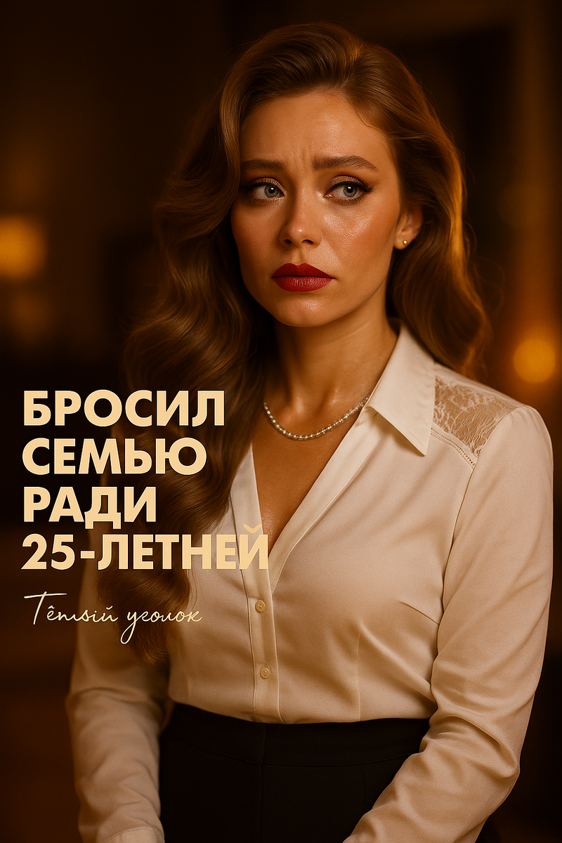 Муж бросил семью ради 25-летней. Правда о ней вернула его на колени