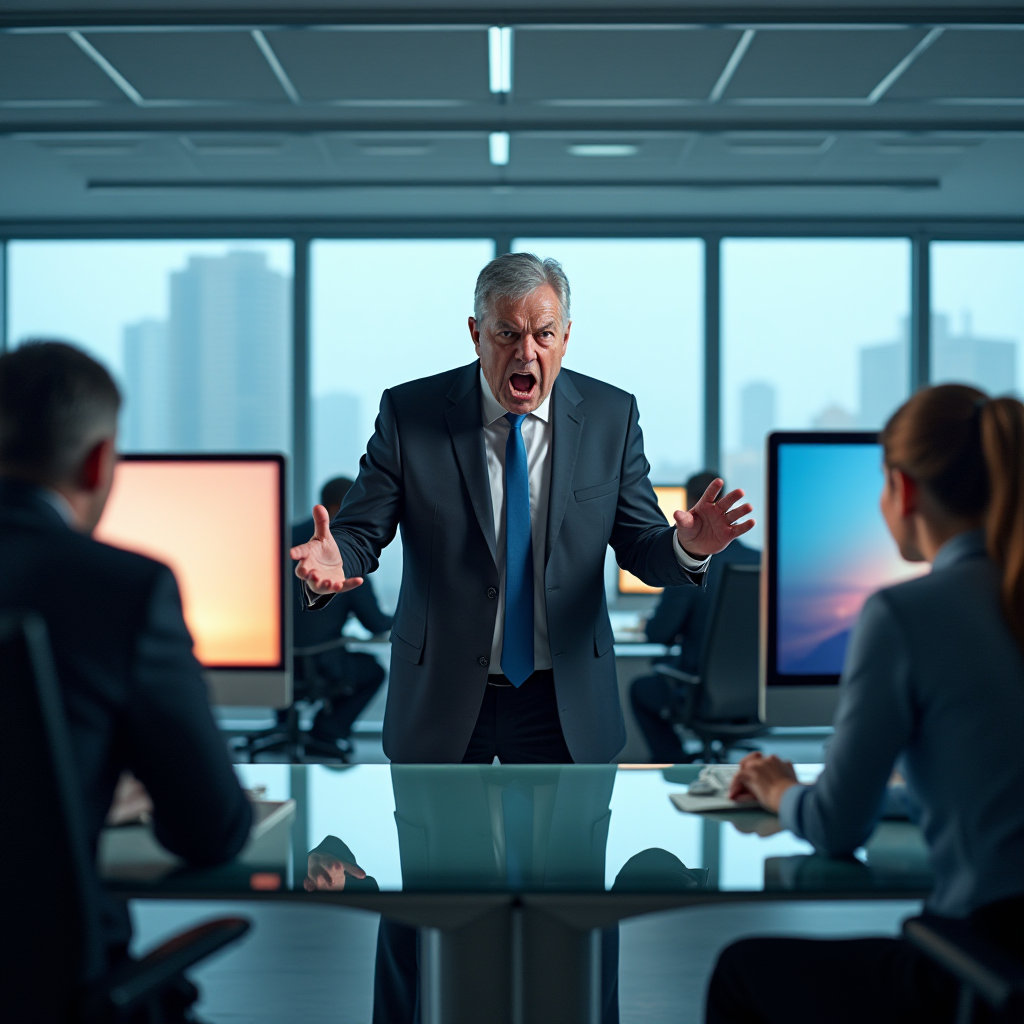 "А при чем здесь ваши личные проблемы?" - орал он.