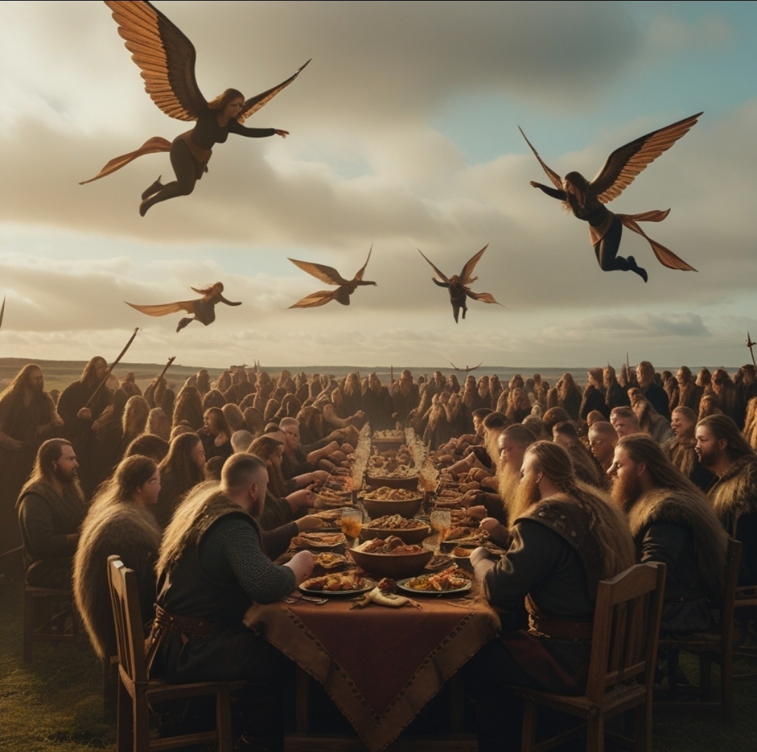 Эйнхе́рии  — в скандинавской мифологии лучшие из воинов, павших в битве, которые живут в Вальхалле. 