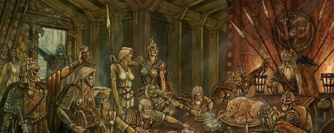 Эйнхерии в вальхалле 