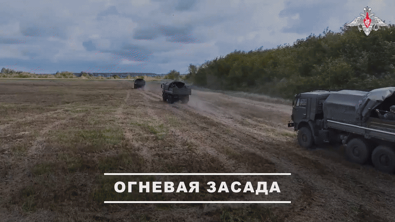    Бойцы ВДВ устроили огневую засаду во время учений//Видео с официального ТГ-канала Минобороны