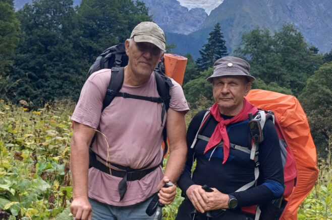    На снимке: Владимир Закусила и Юрий Коваленко. Фото: Юрий Коваленко / rgo.ru