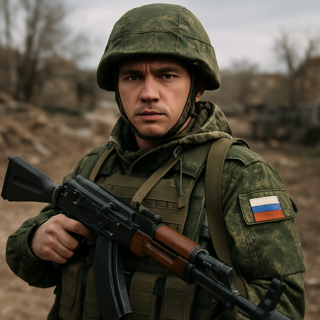 Современный российский солдат