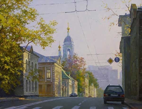 Дмитрий Лёвин " Старая Москва. Николоямская"(фото из соцсетей)