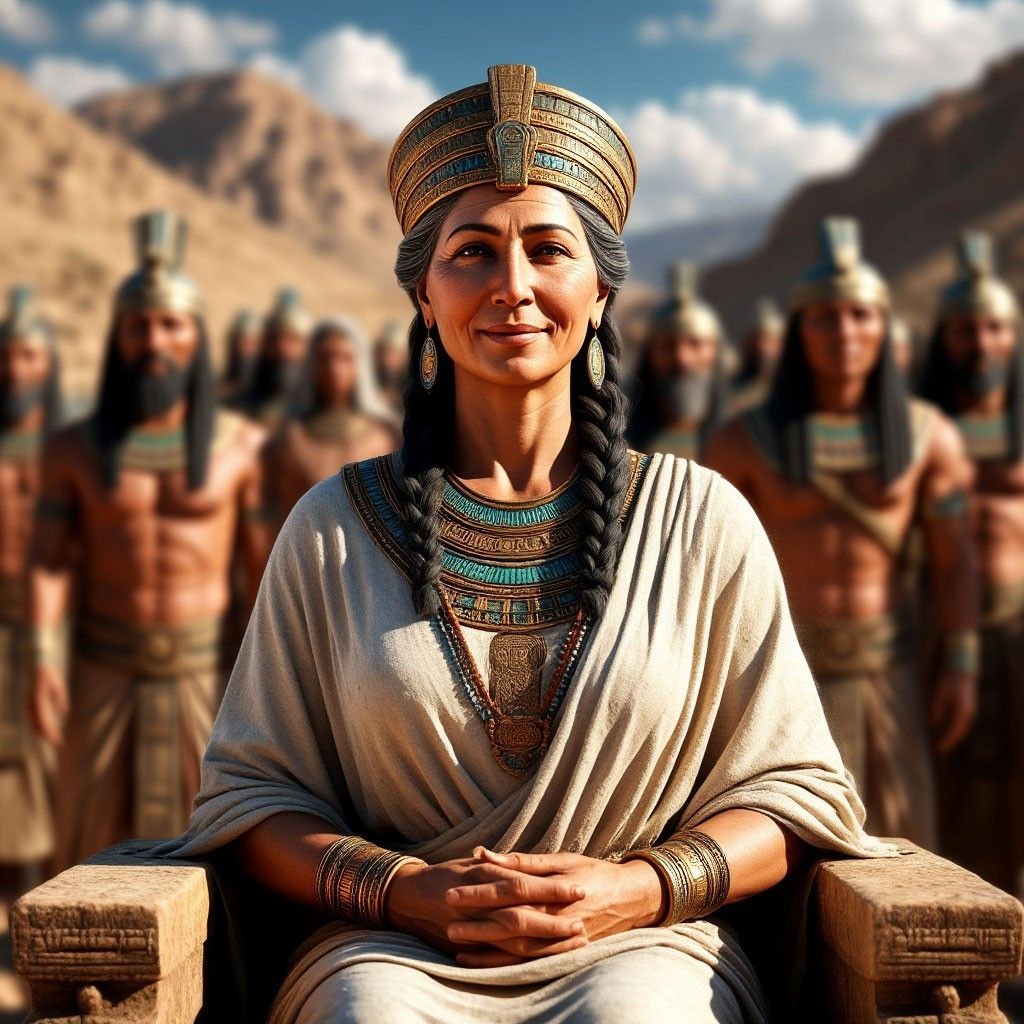 Божественная мать, породившая аннунаков, младших богов. (нейросеть)