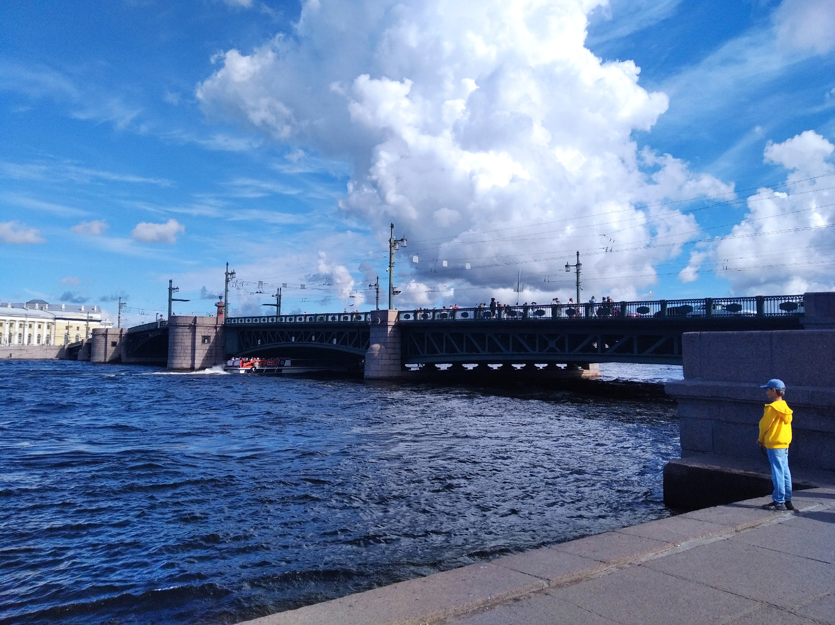 Дворцовый мост. Листайте