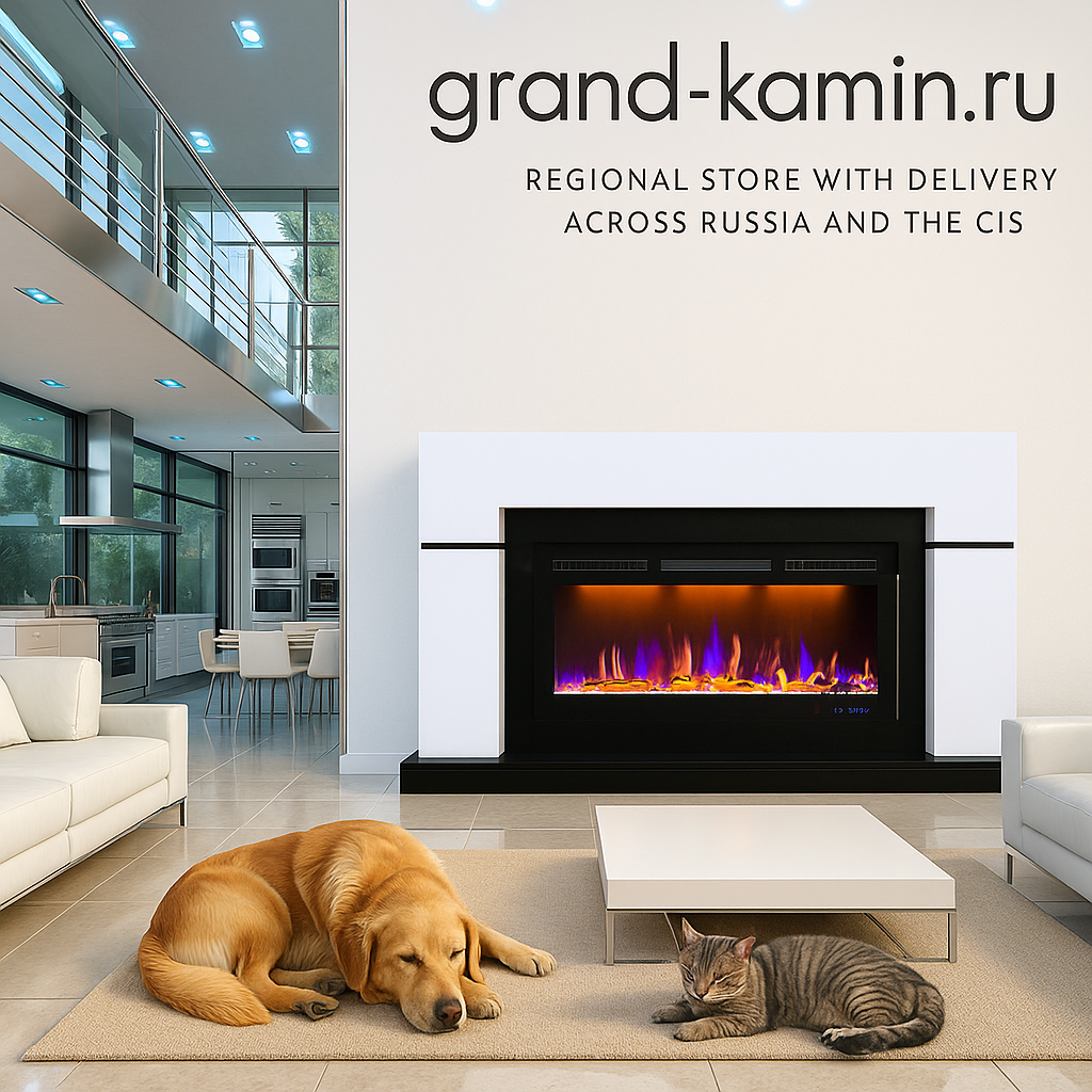    Электрокамин Lindos белый с эффектом живого пламени: как создать уют в вашем доме без лишних затрат Kamin