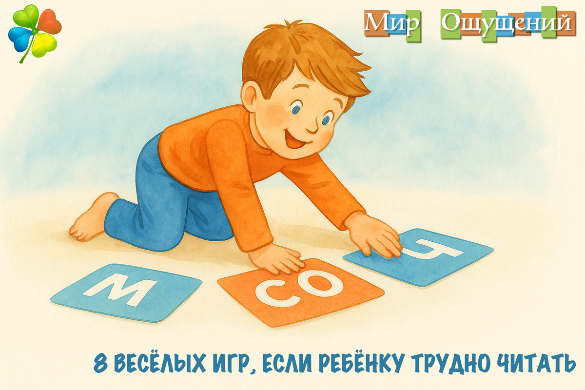 игры для чтения Мир Ощущений