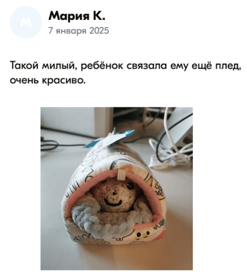 Отзывы на камни-питомцы. Источник: Ozon