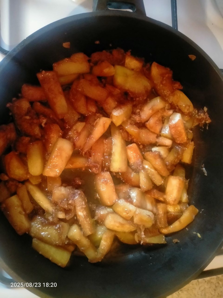 Готовые кабачки. Фотография автора