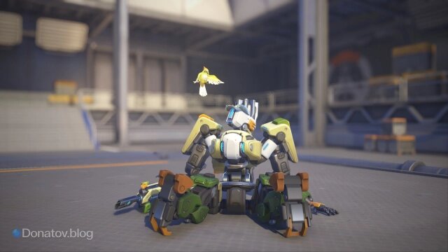    Герой Бастион в Overwatch 2