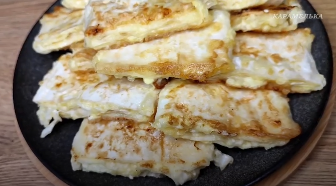 Ленивый завтрак из лаваша и творога: просто, быстро и очень вкусно