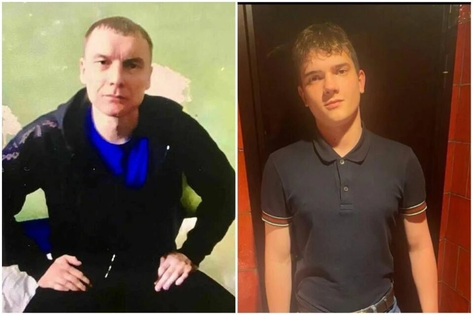 Фото: отец и сын Коптеловы