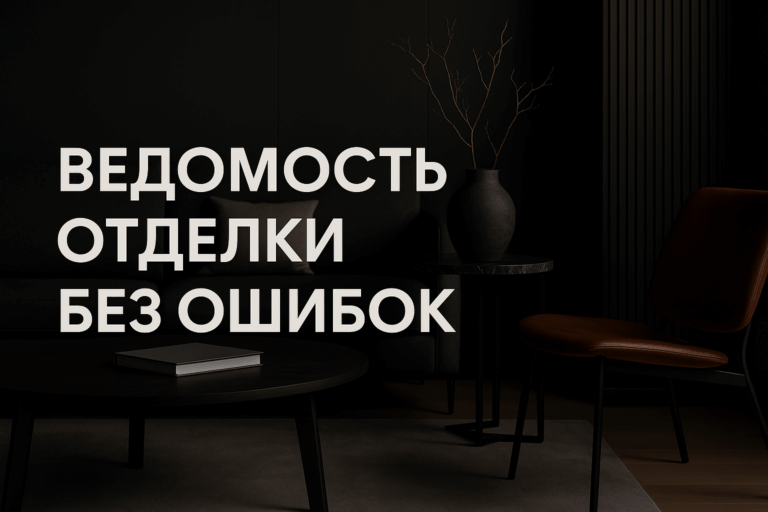    Ведомость отделочных материалов: полный гид для точного учета и исключения ошибок в ремонте admin